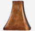 Tall Sweep Copper Custom Hood